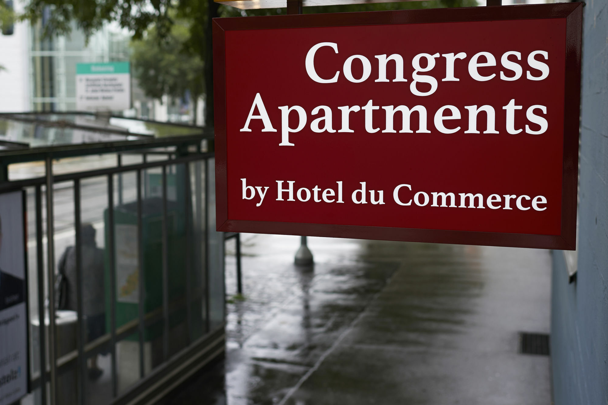 Congress Apartments By Hotel Du Commerce Базель Экстерьер фото